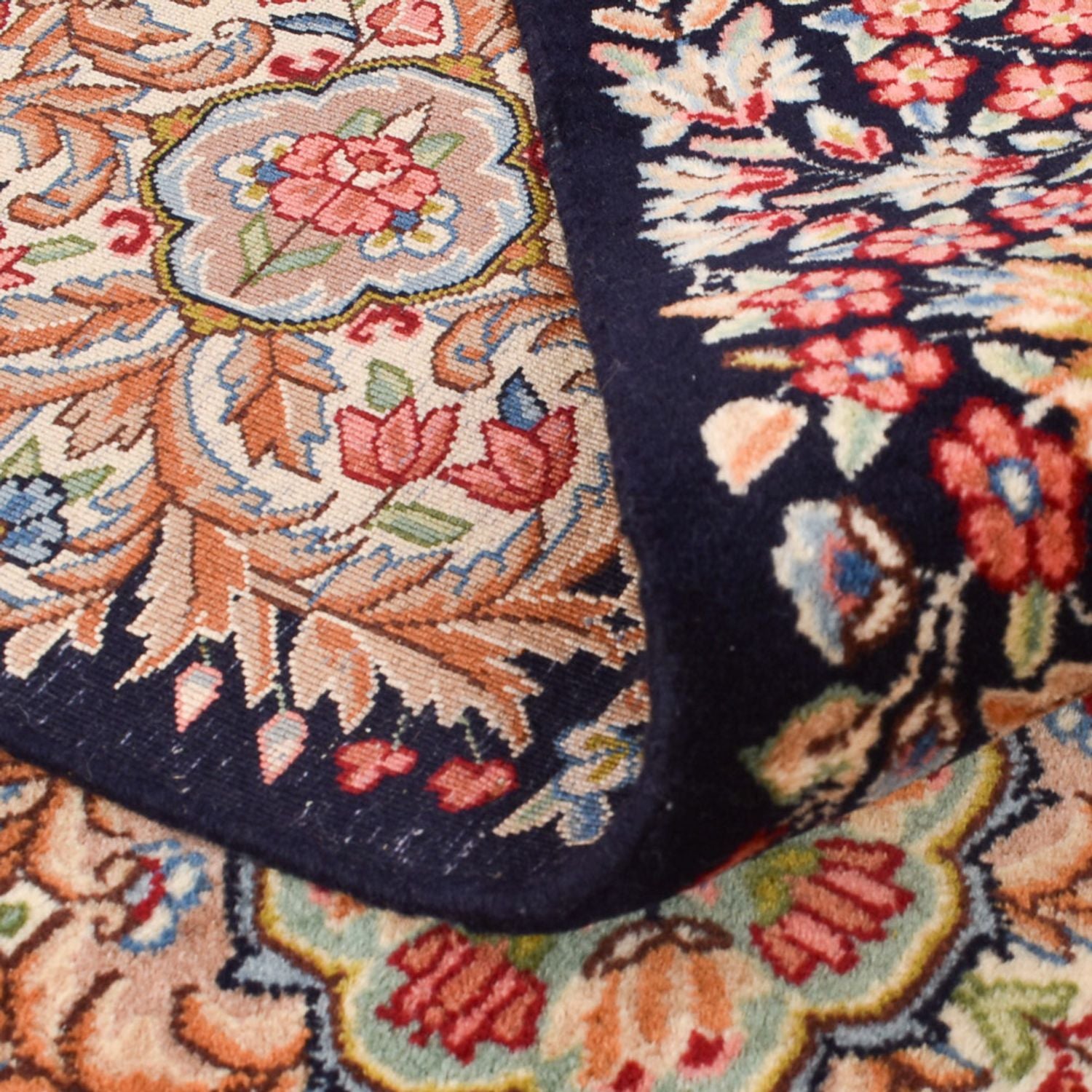 Perserteppich - Royal - 260 x 153 cm - dunkelblau
