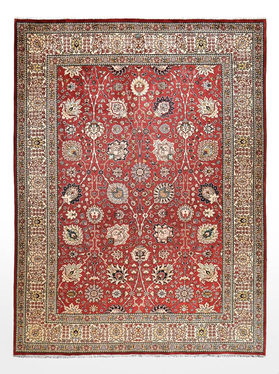 Perserteppich - Täbriz - Royal - 390 x 292 cm - rot