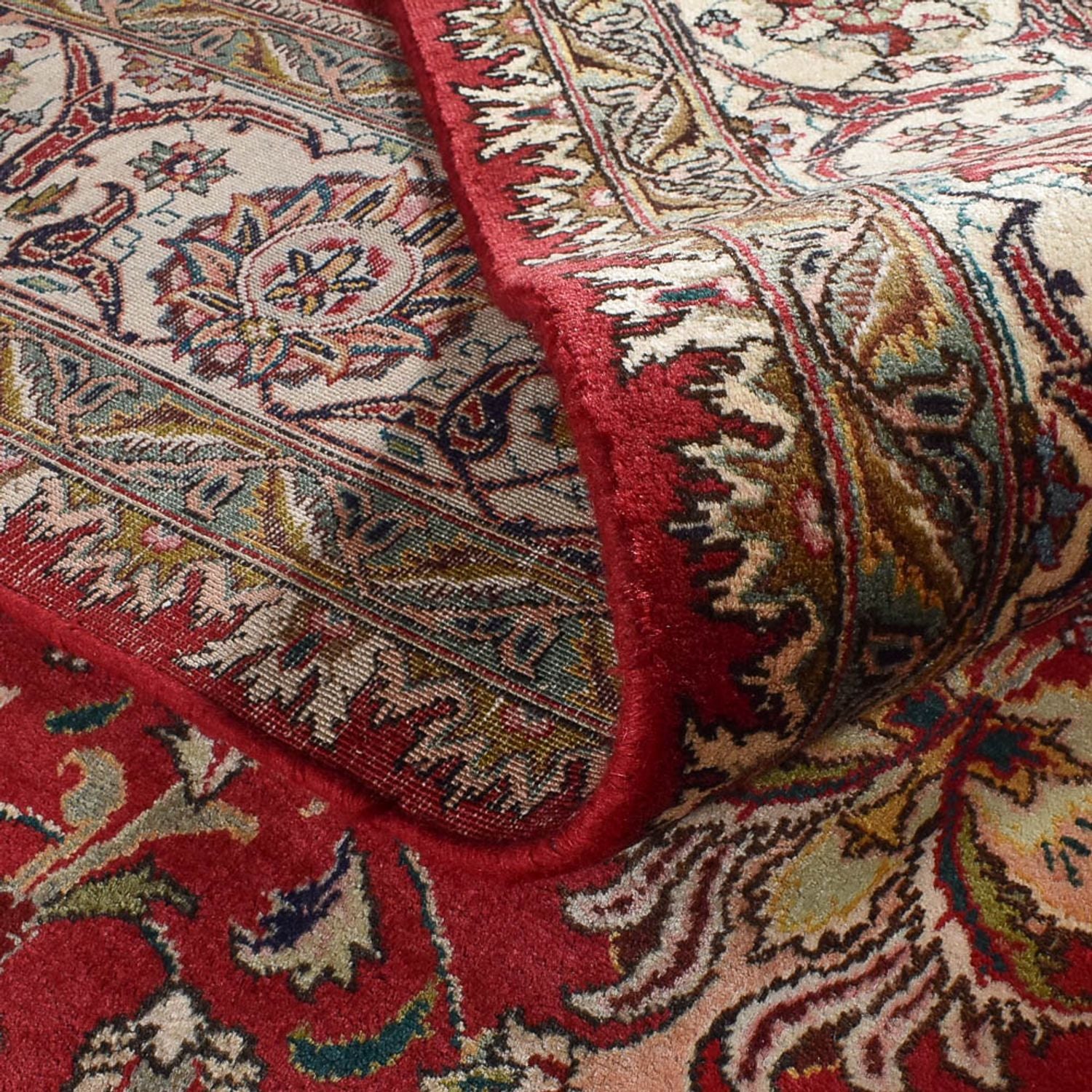 Perserteppich - Täbriz - Royal - 400 x 298 cm - rot