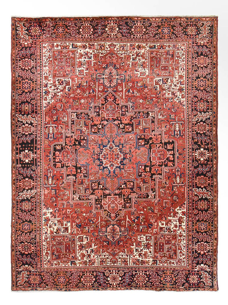 Perserteppich - Nomadic - 396 x 290 cm - hellrot