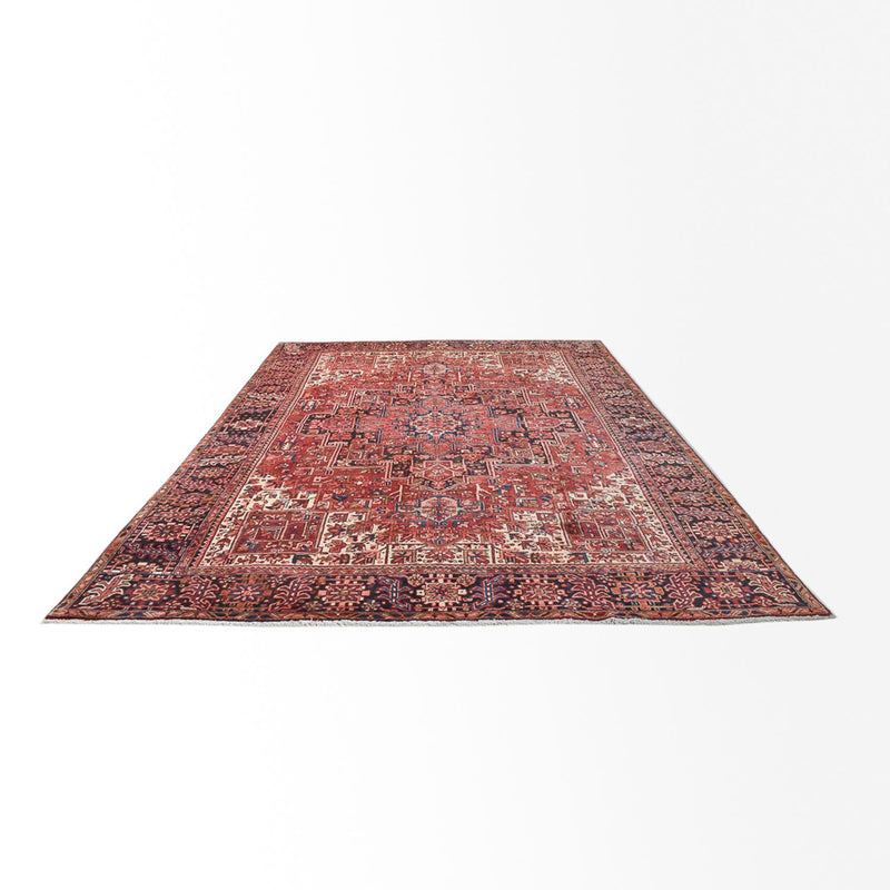 Perserteppich - Nomadic - 396 x 290 cm - hellrot