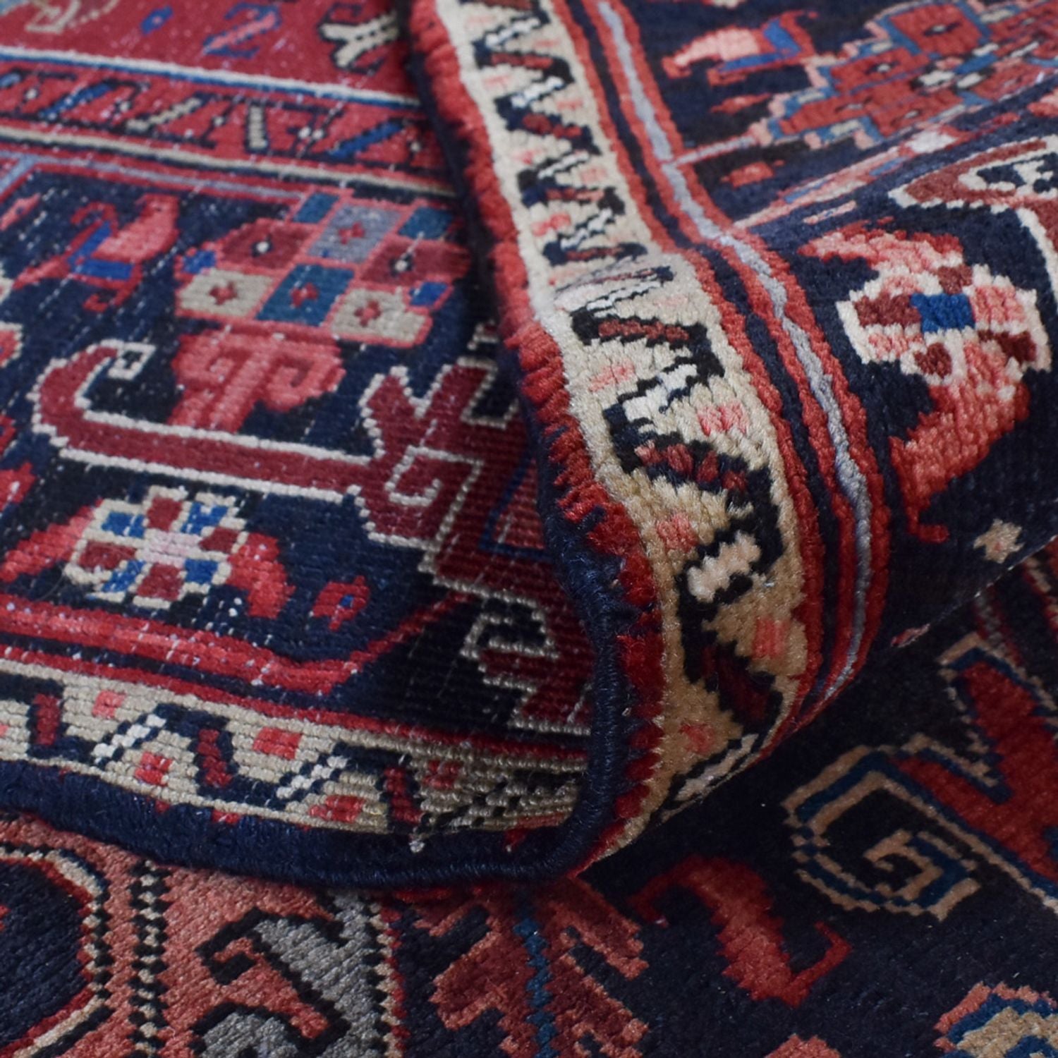 Perserteppich - Nomadic - 378 x 297 cm - rot