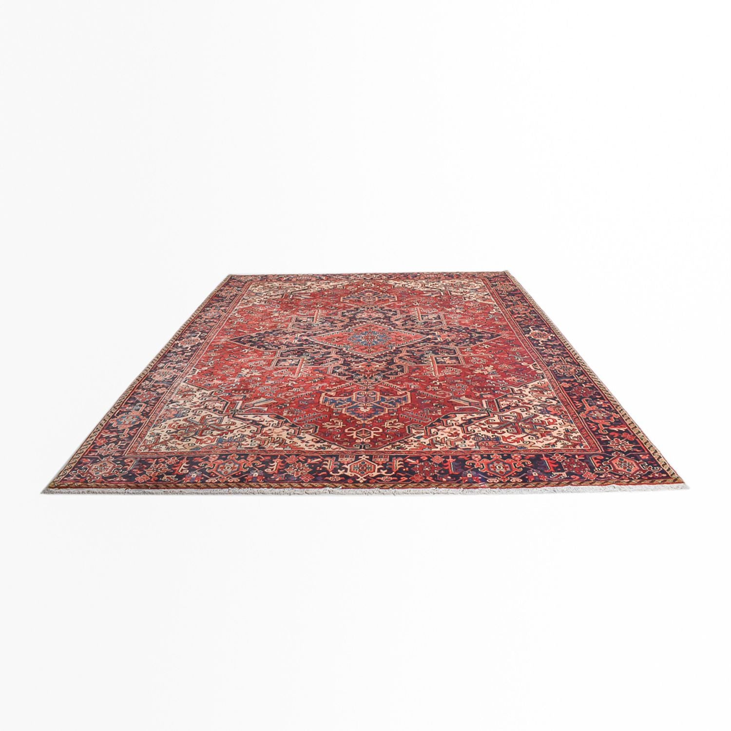 Perserteppich - Nomadic - 378 x 297 cm - rot