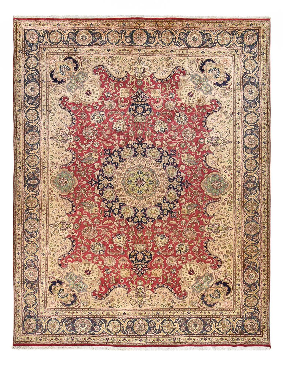Perserteppich - Täbriz - Royal - 398 x 297 cm - mehrfarbig