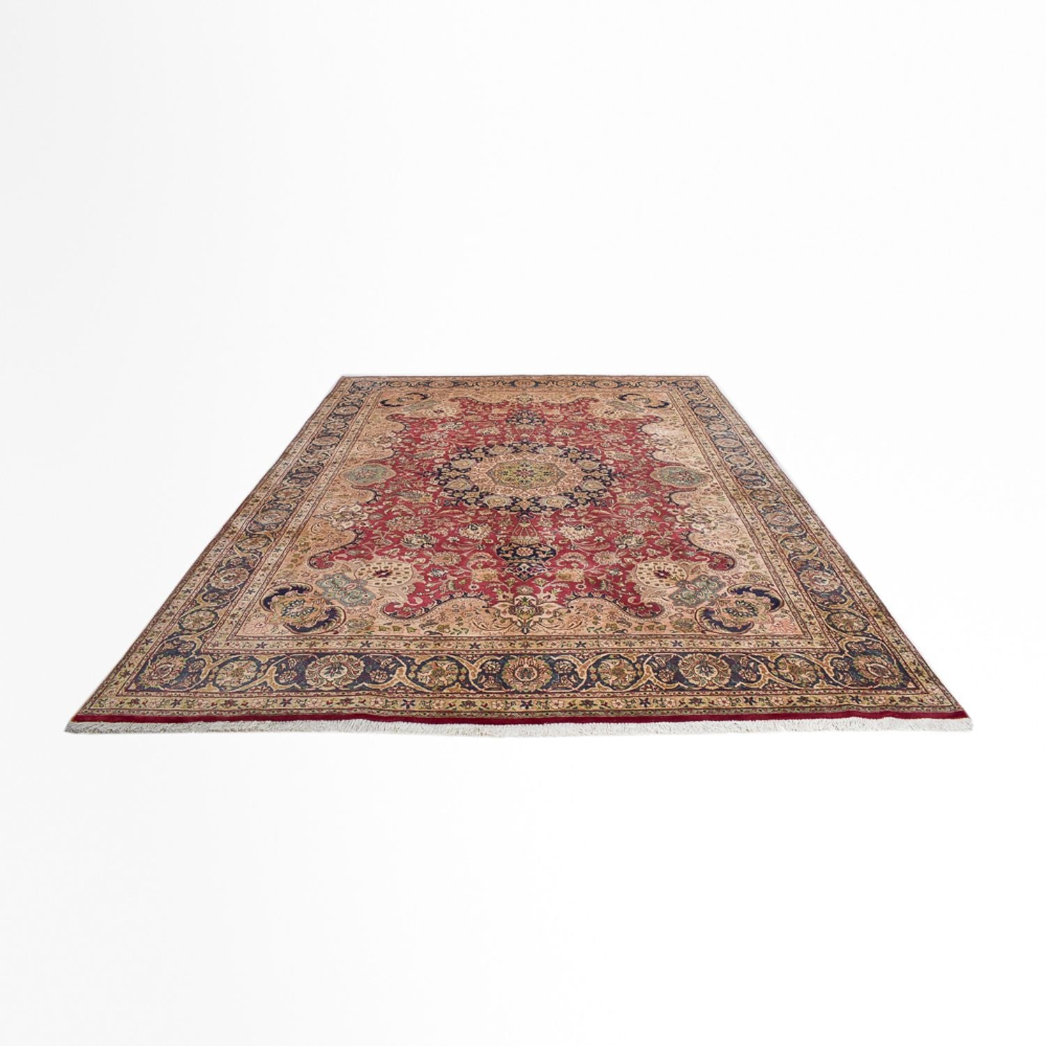 Perserteppich - Täbriz - Royal - 398 x 297 cm - mehrfarbig