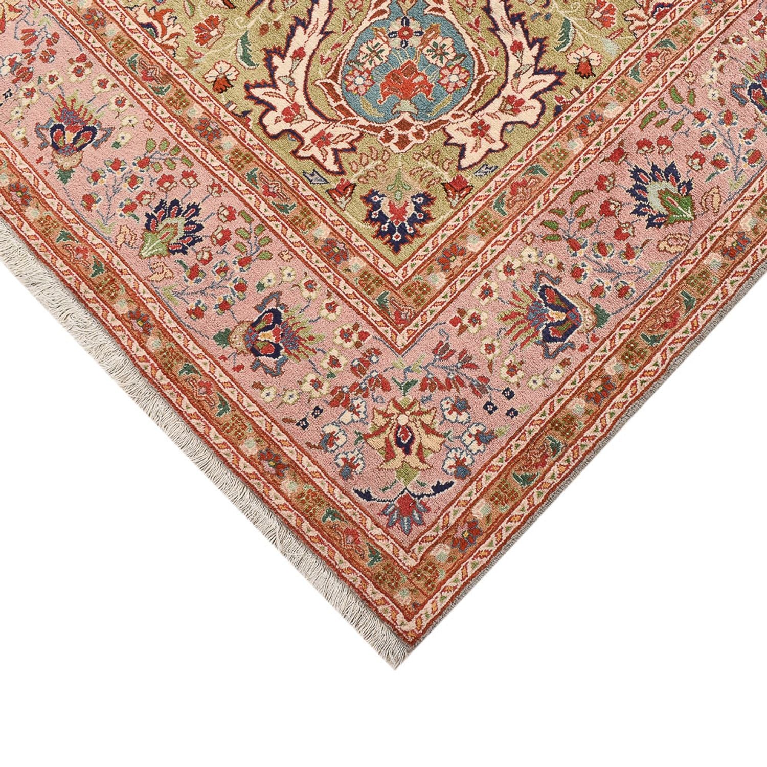 Perserteppich - Täbriz - Royal - 295 x 192 cm - lachs
