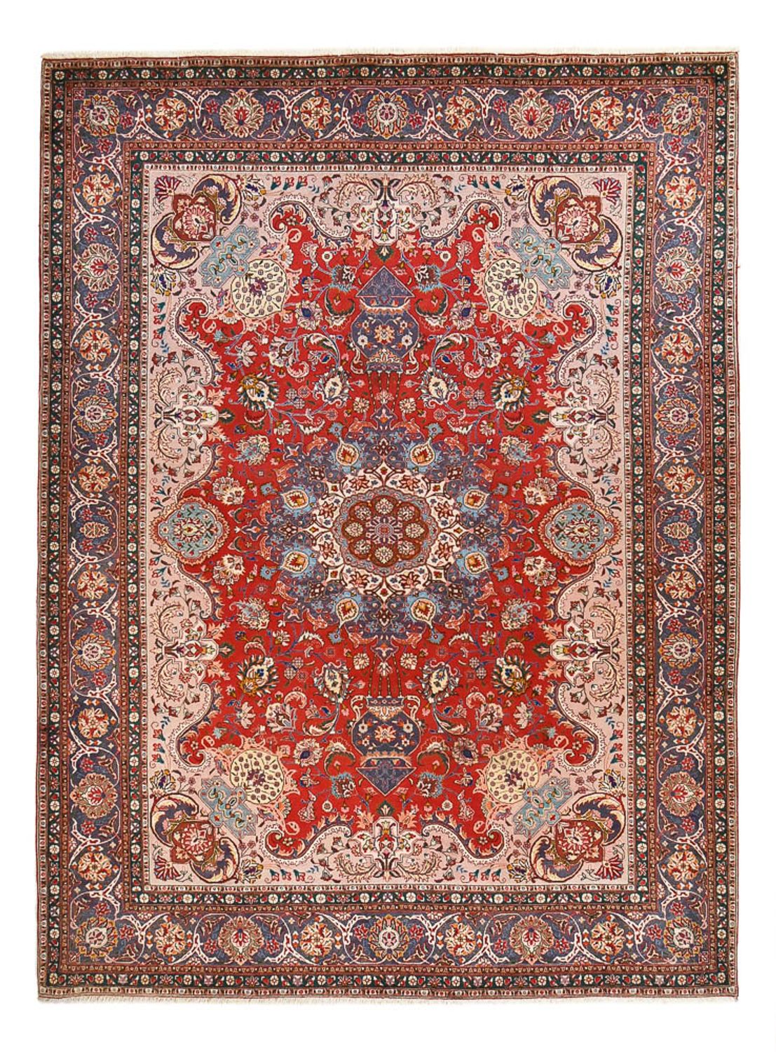 Perserteppich - Täbriz - Royal - 408 x 300 cm - rot