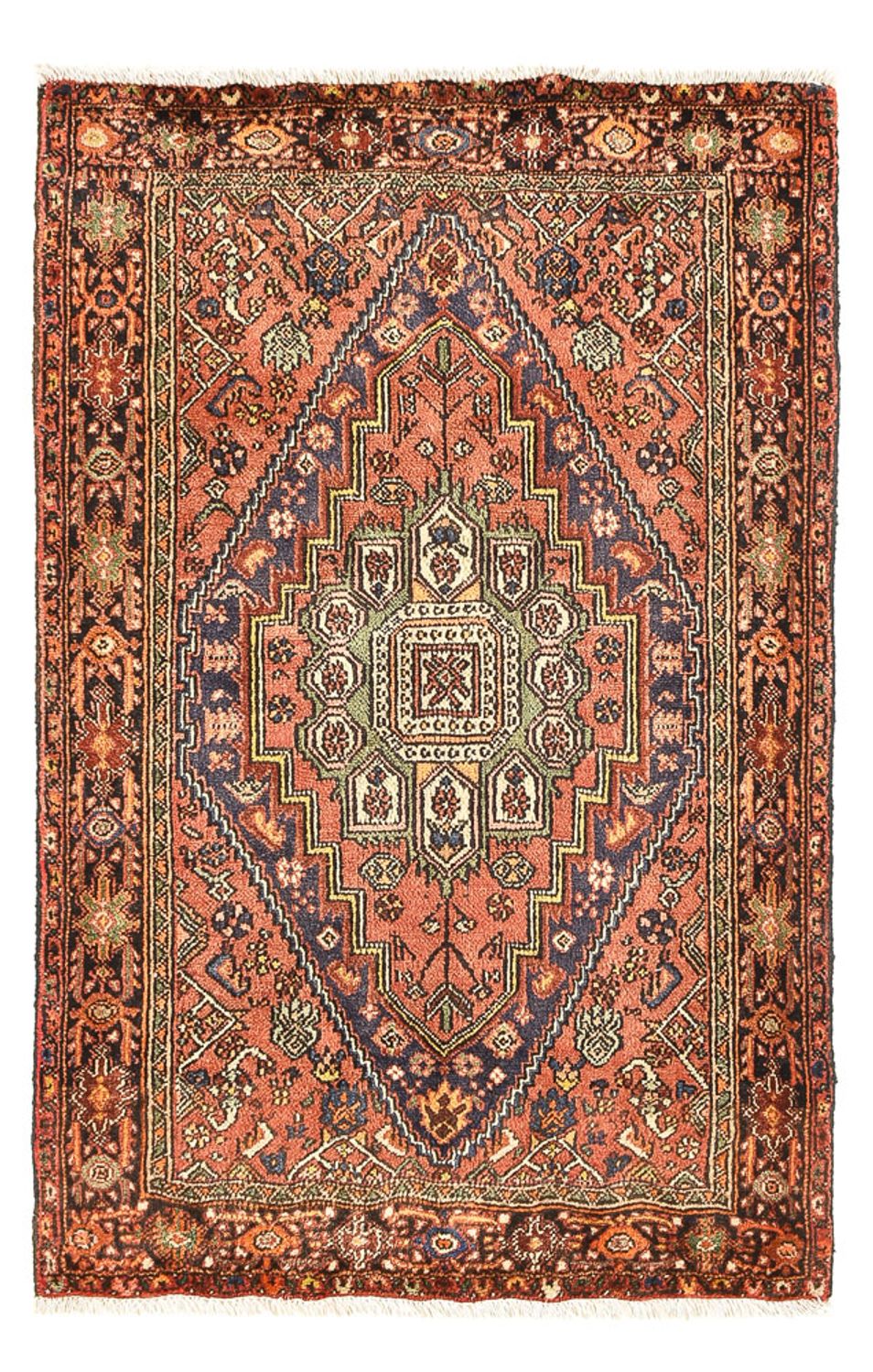 Perserteppich - Nomadic - 120 x 80 cm - hellrot