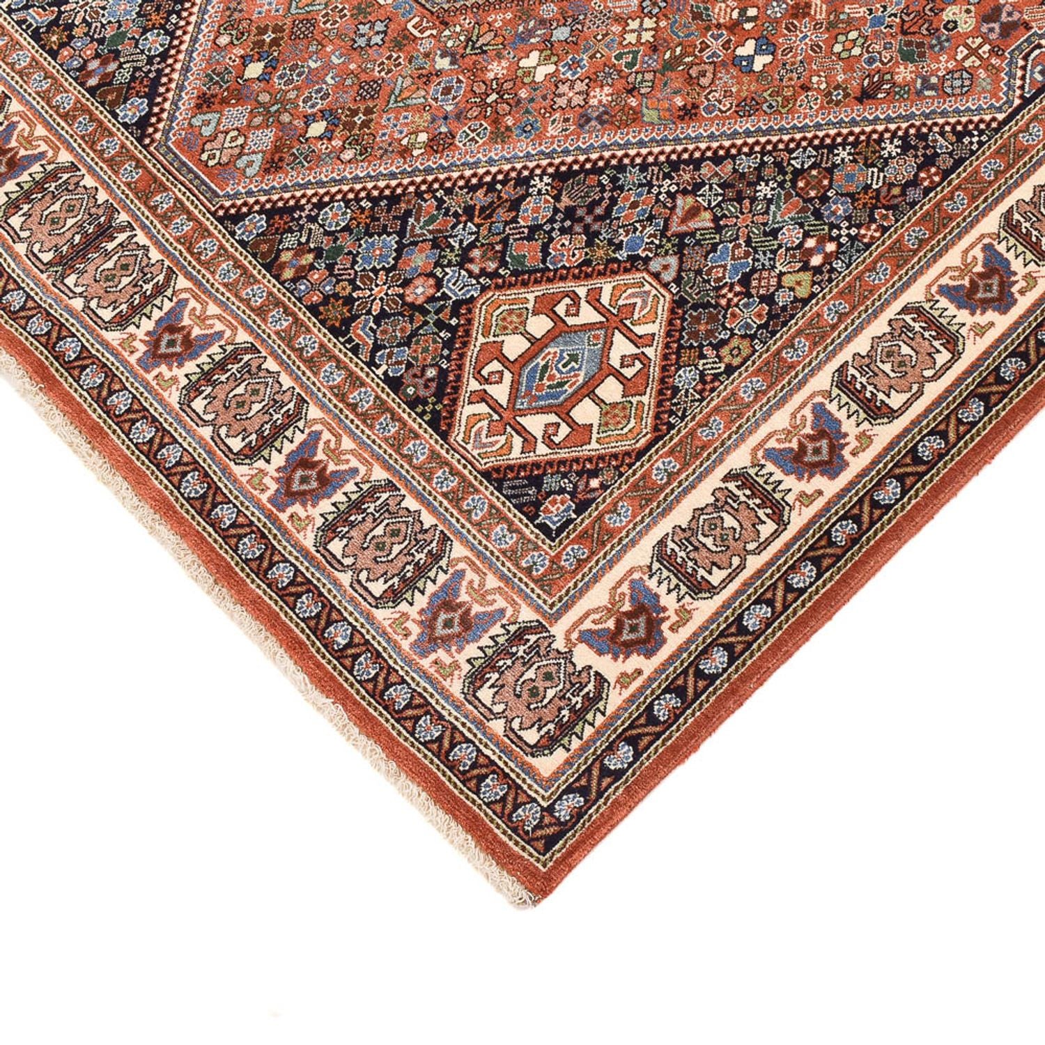Gabbeh Teppich - Kaschkuli Perser - 212 x 139 cm - rost