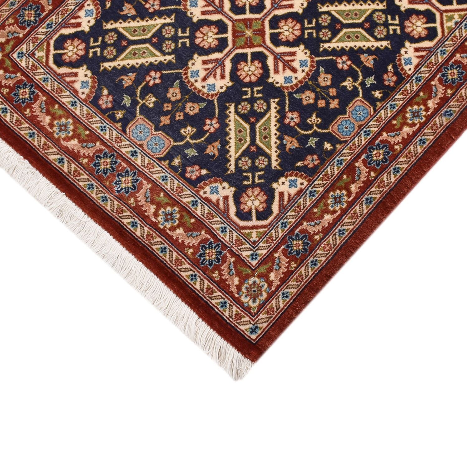 Läufer Perser - Ghom - Royal - 202 x 52 cm - dunkelbeige