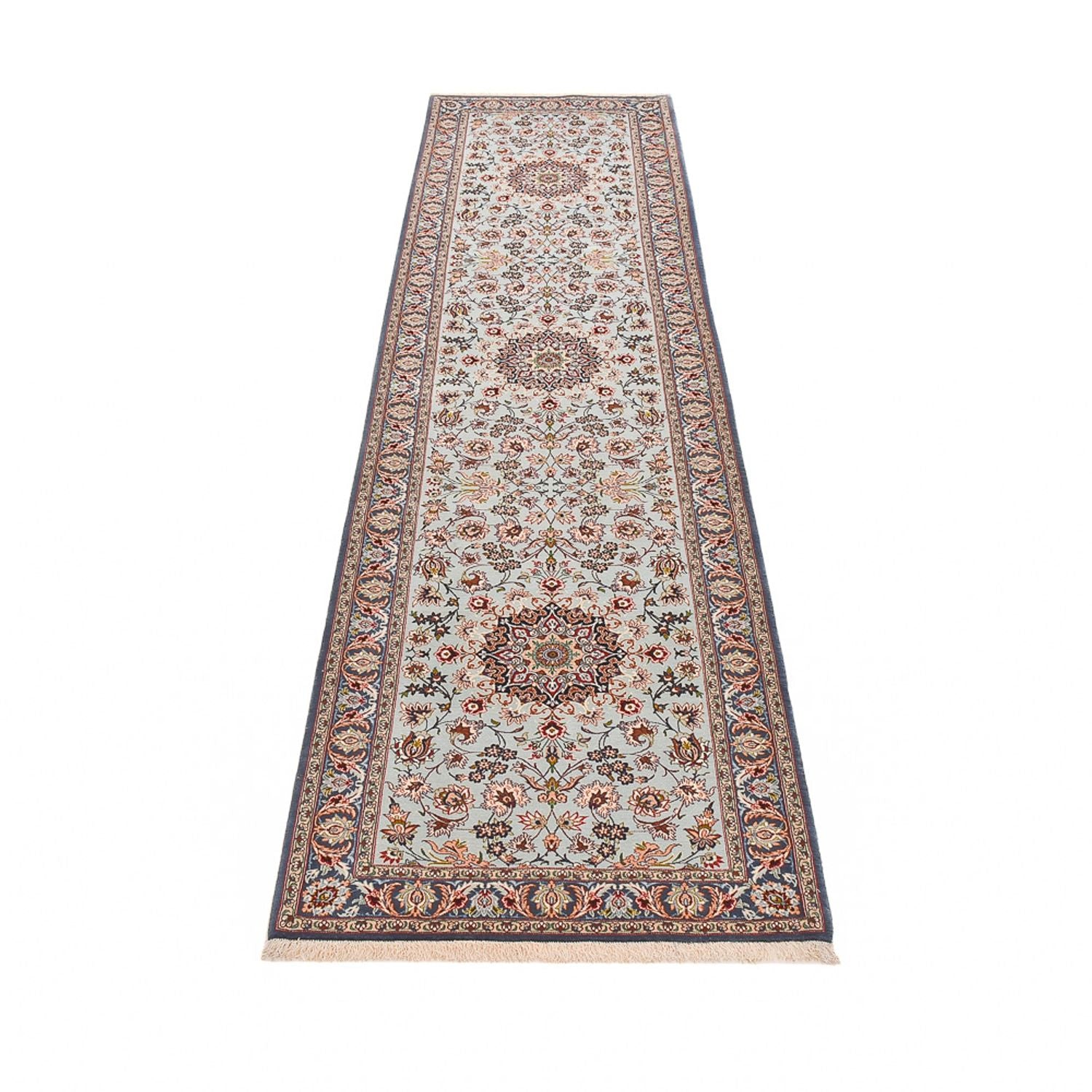 Läufer Perser - Isfahan - Premium - 314 x 83 cm - sand