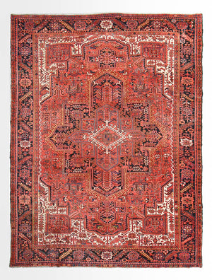 Perserteppich - Nomadic - 402 x 305 cm - rot