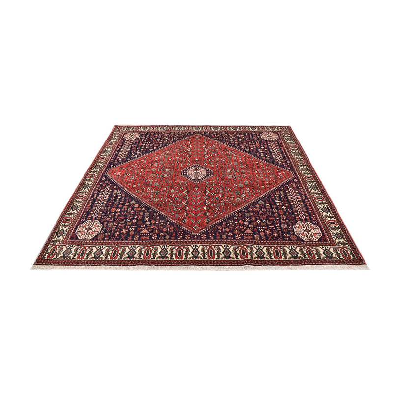 Perserteppich - Nomadic quadratisch  - 208 x 199 cm - rot