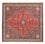 Perserteppich - Nomadic - 220 x 213 cm - rot