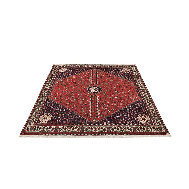 Perserteppich - Nomadic quadratisch  - 199 x 198 cm - rot