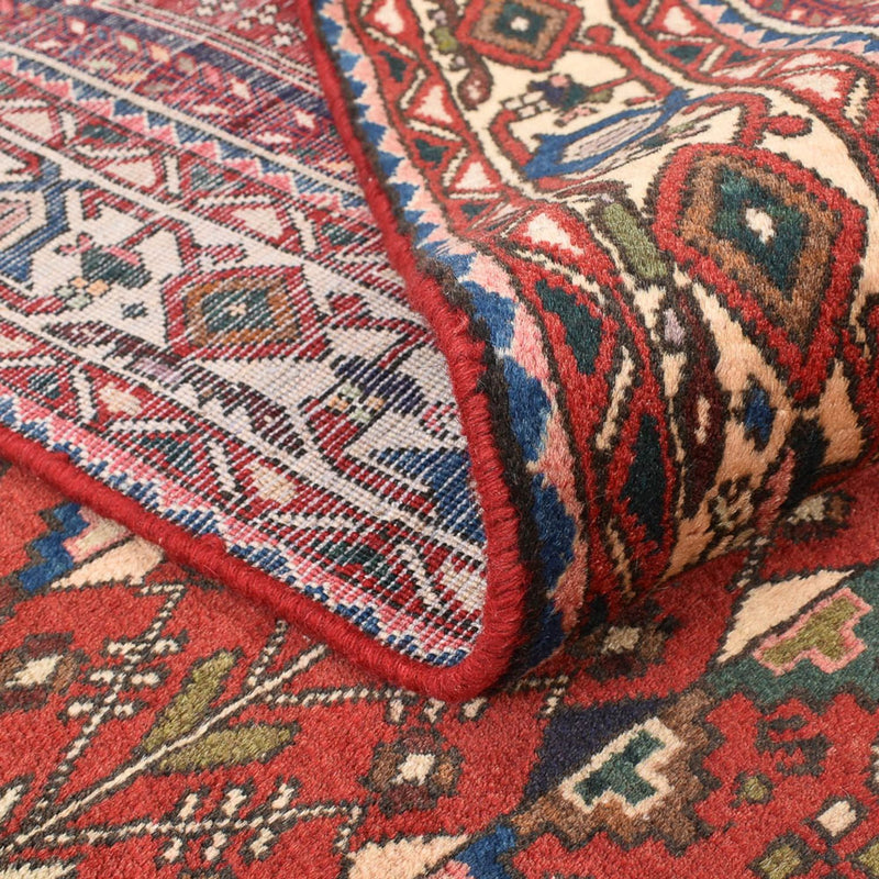 Perserteppich - Nomadic quadratisch  - 197 x 193 cm - rot