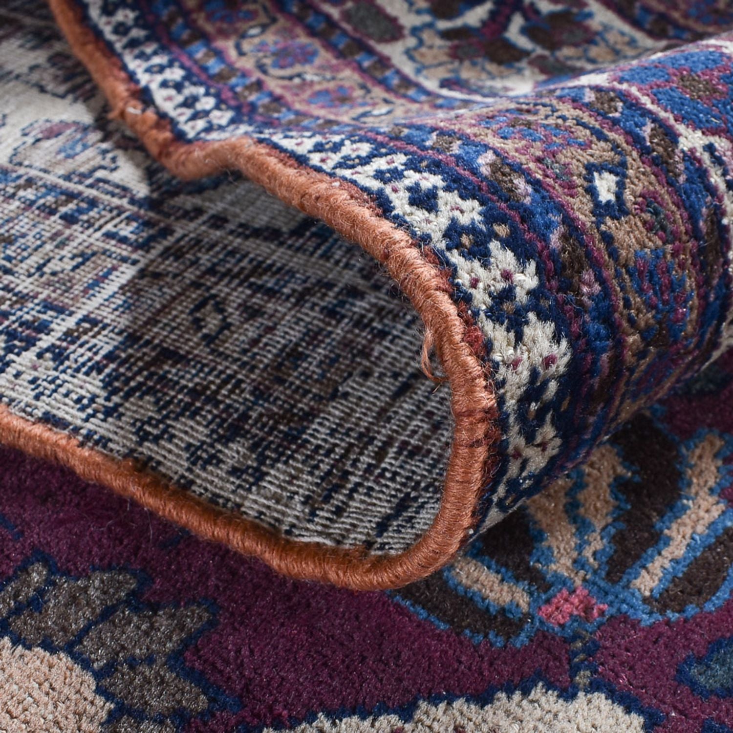 Perserteppich - Nomadic - 623 x 403 cm - lila