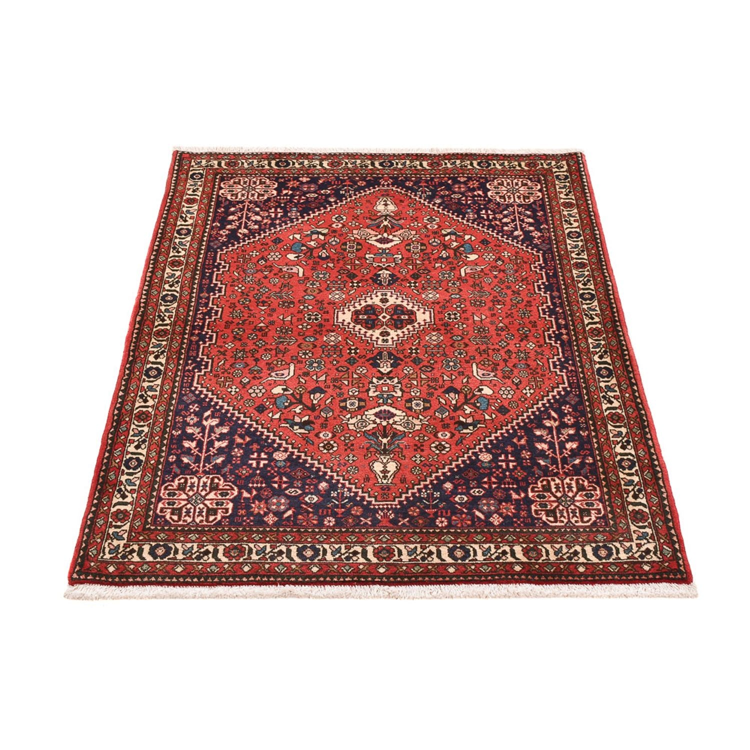 Perserteppich - Nomadic - 144 x 102 cm - rot
