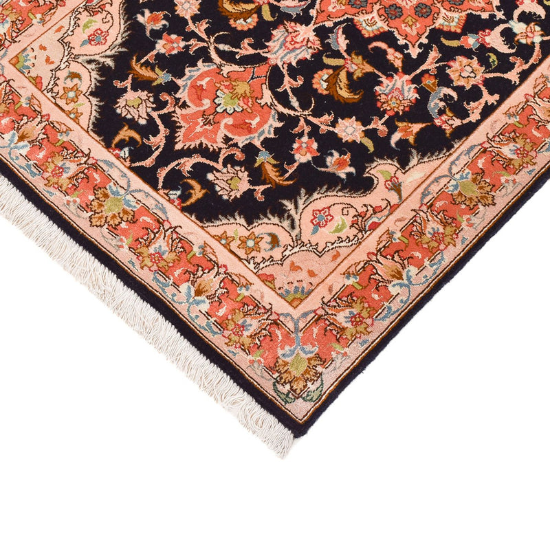 Läufer Perser - Täbriz - Royal - 288 x 69 cm - dunkelblau
