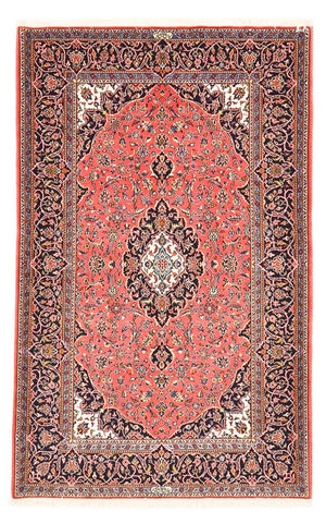 Perserteppich - Keshan - 222 x 142 cm - hellrot