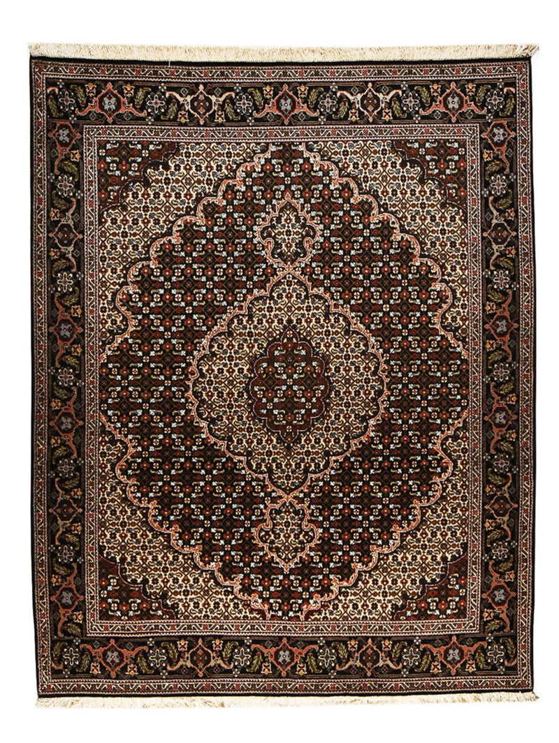 Perserteppich - Täbriz - Royal - 200 x 151 cm - dunkelbraun