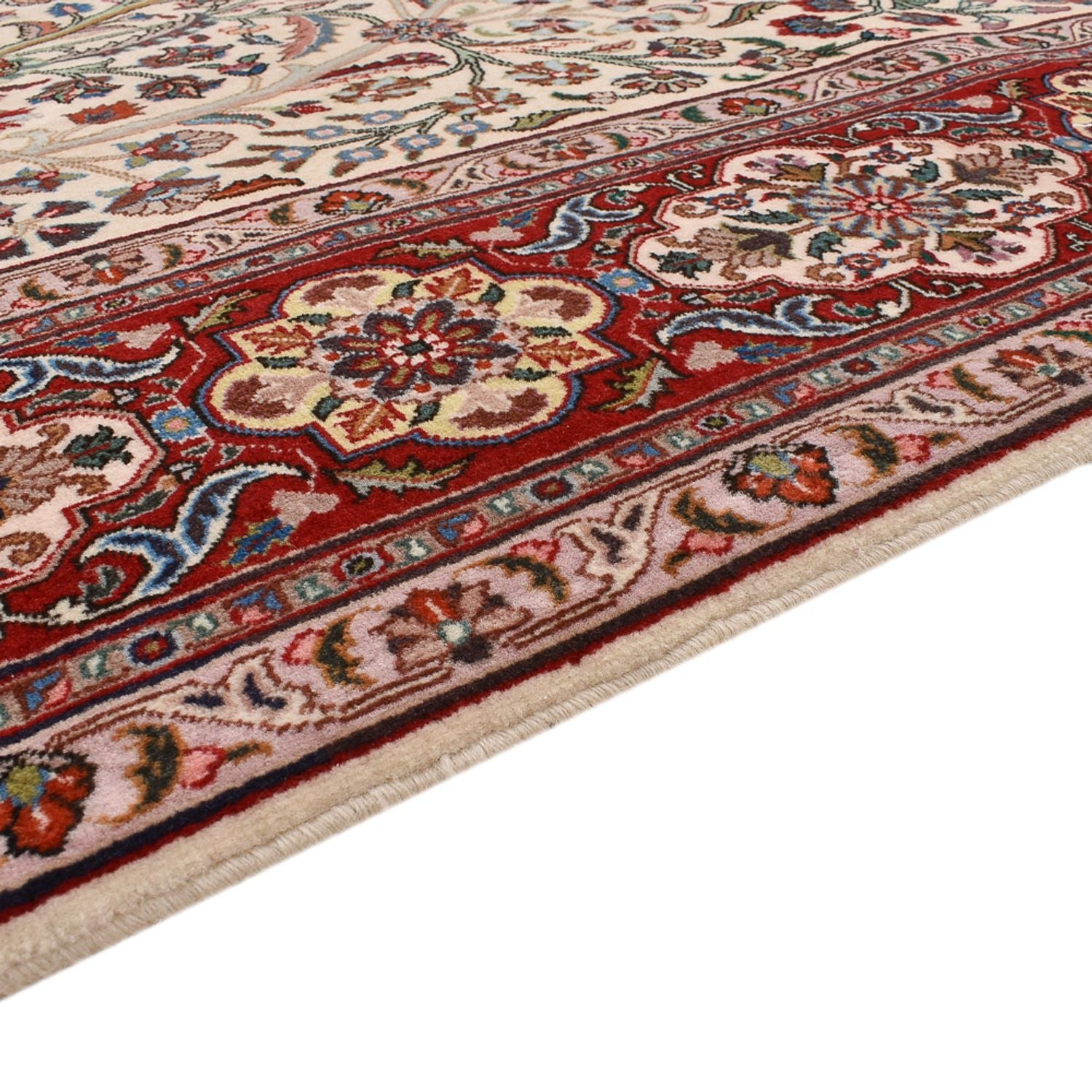 Perserteppich - Täbriz - Royal - 250 x 178 cm - creme