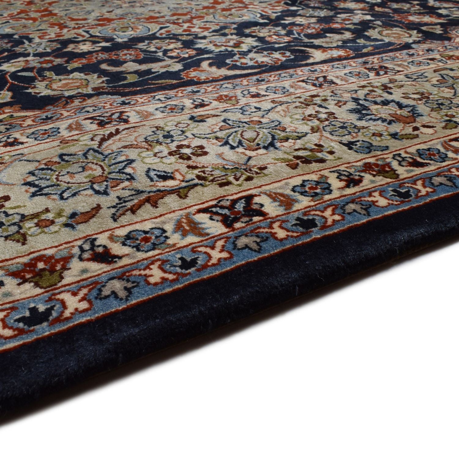 Perserteppich - Royal - Royal - 295 x 192 cm - dunkelblau