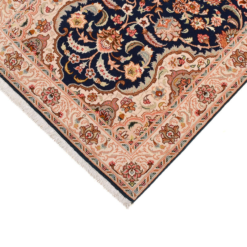Läufer Perser - Täbriz - Royal - 310 x 82 cm - dunkelblau