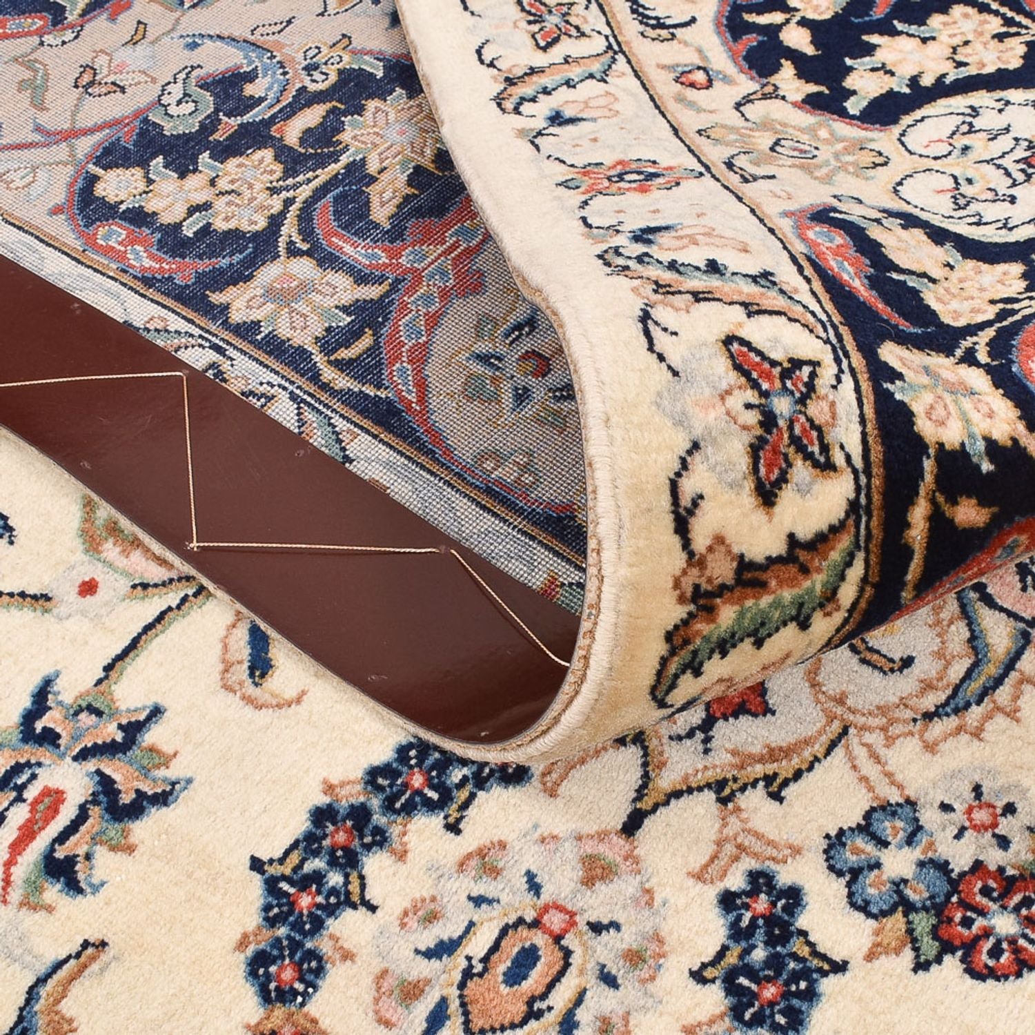 Perserteppich - Ghom - Royal - 229 x 138 cm - beige