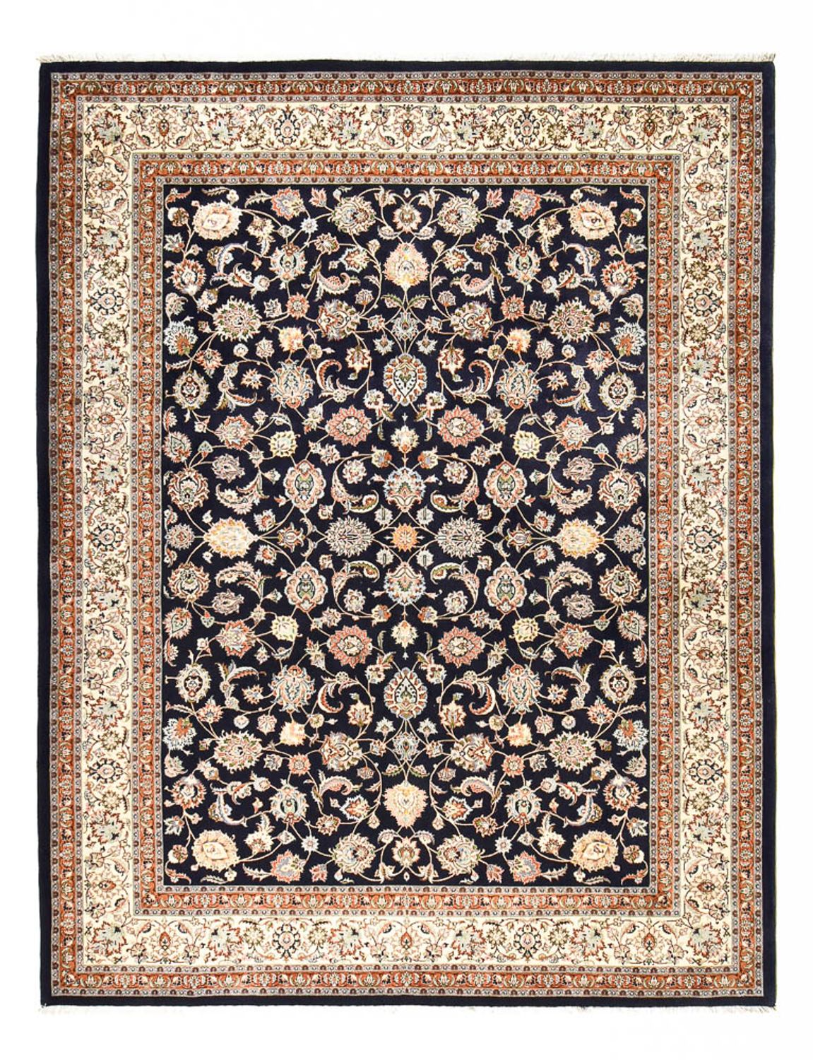 Perserteppich - Classic - 390 x 305 cm - dunkelblau