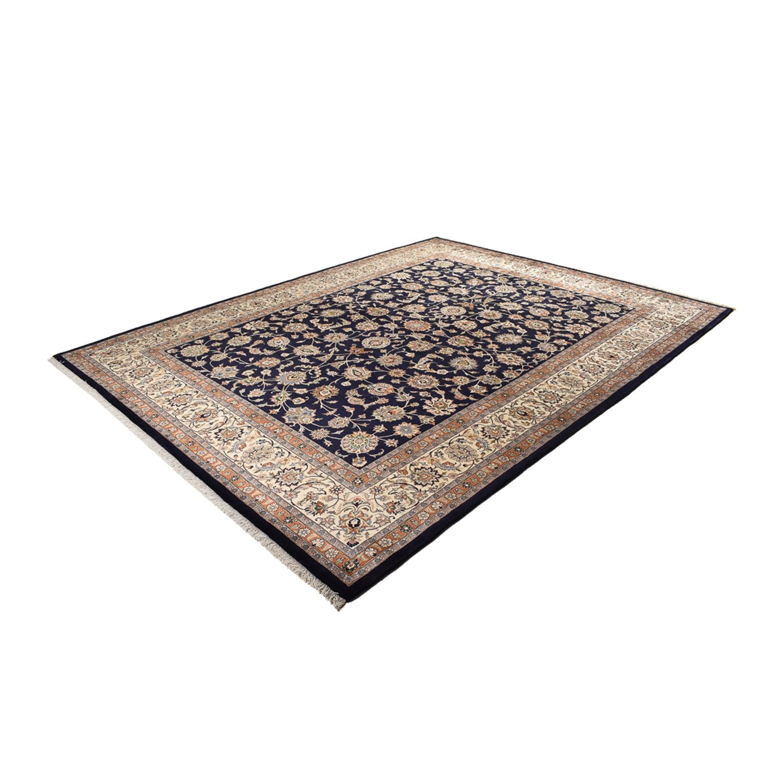 Perserteppich - Classic - Royal - 391 x 302 cm - dunkelblau