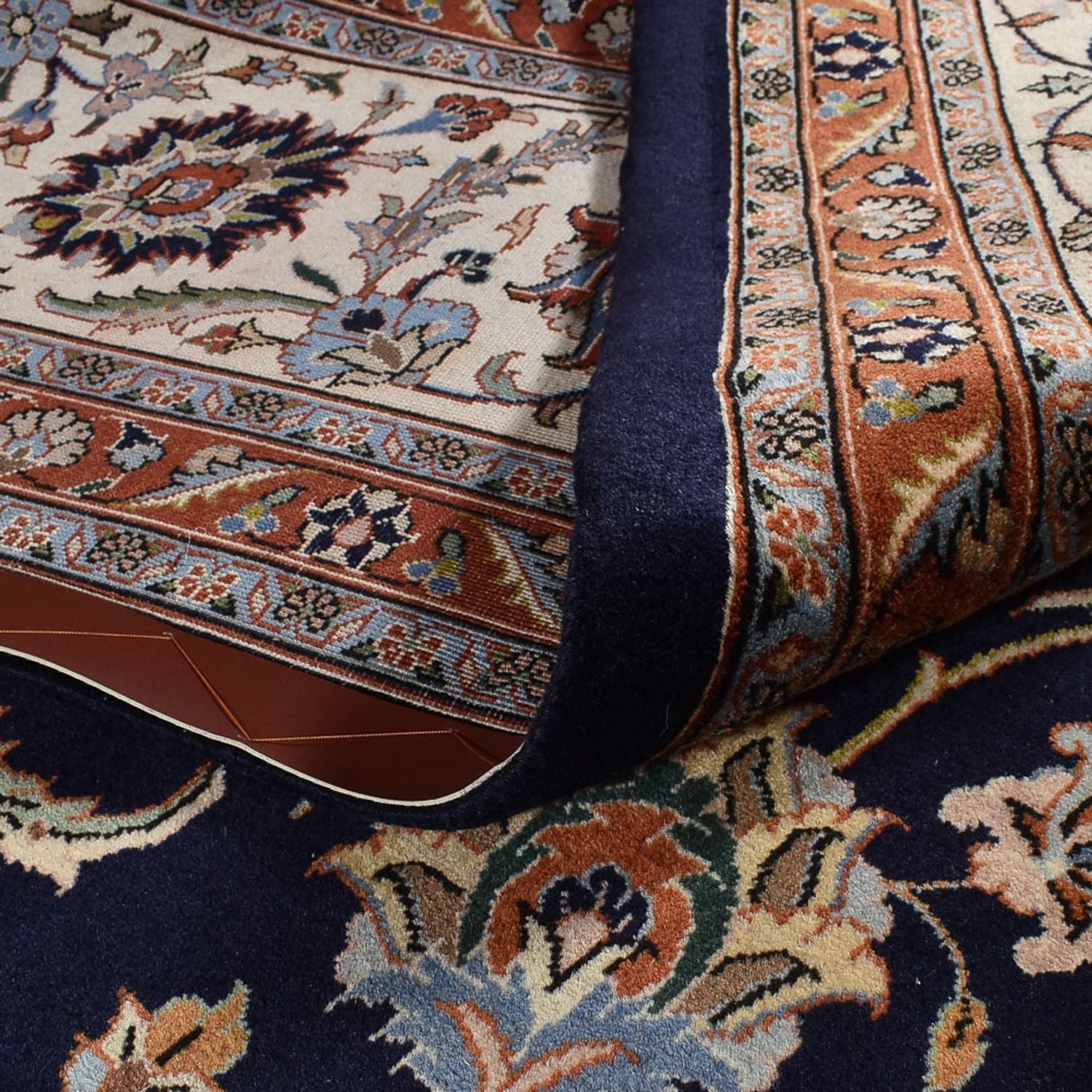 Perserteppich - Classic - Royal - 397 x 298 cm - dunkelblau