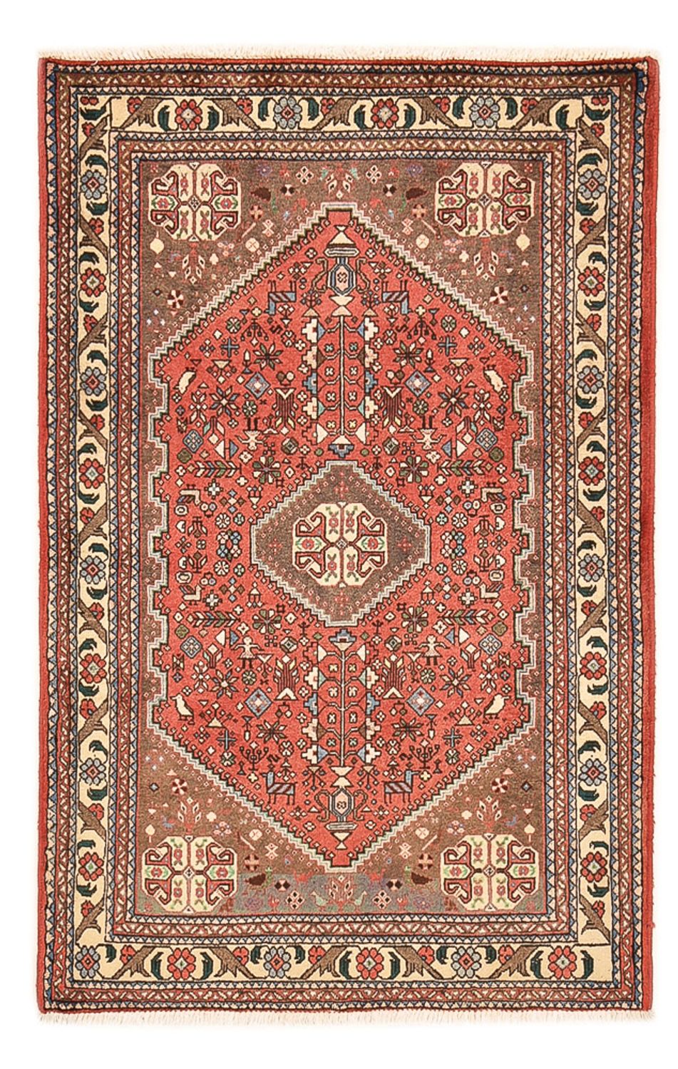 Perserteppich - Nomadic - 148 x 100 cm - rot
