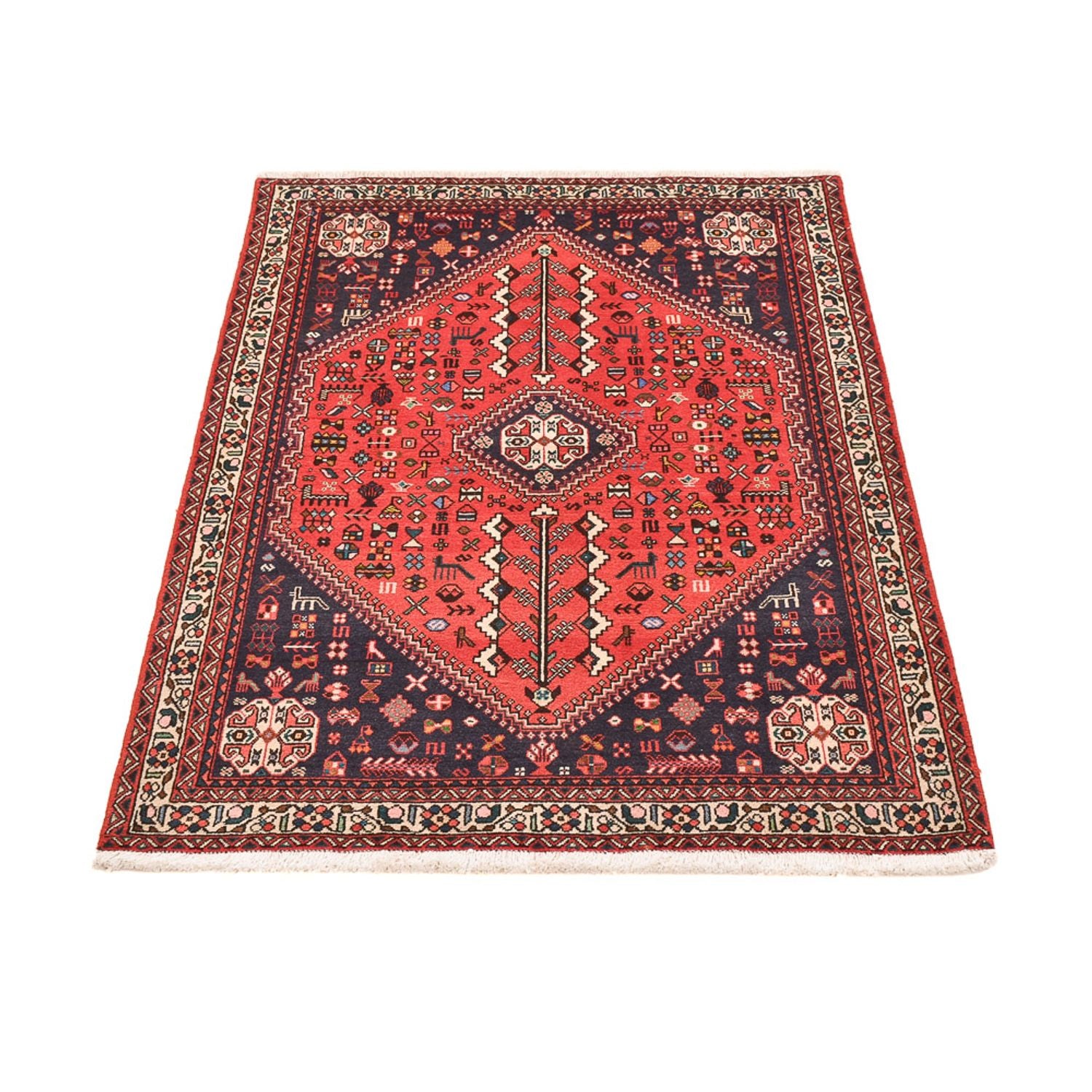 Perserteppich - Nomadic - 148 x 98 cm - rot