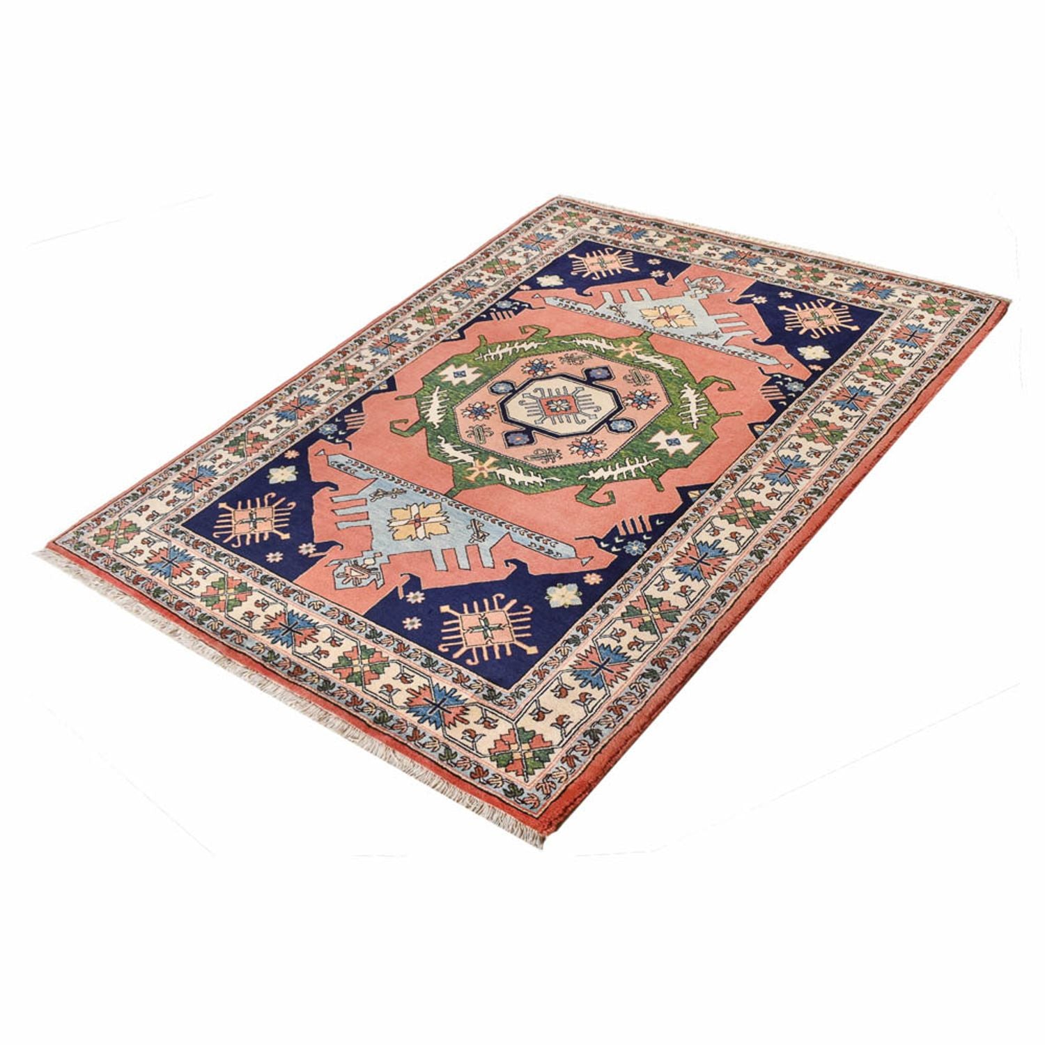 Perserteppich - Nomadic - 220 x 163 cm - mehrfarbig
