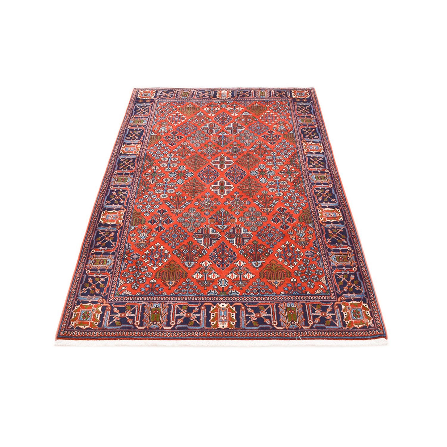 Perserteppich - Nomadic - 204 x 138 cm - hellrot