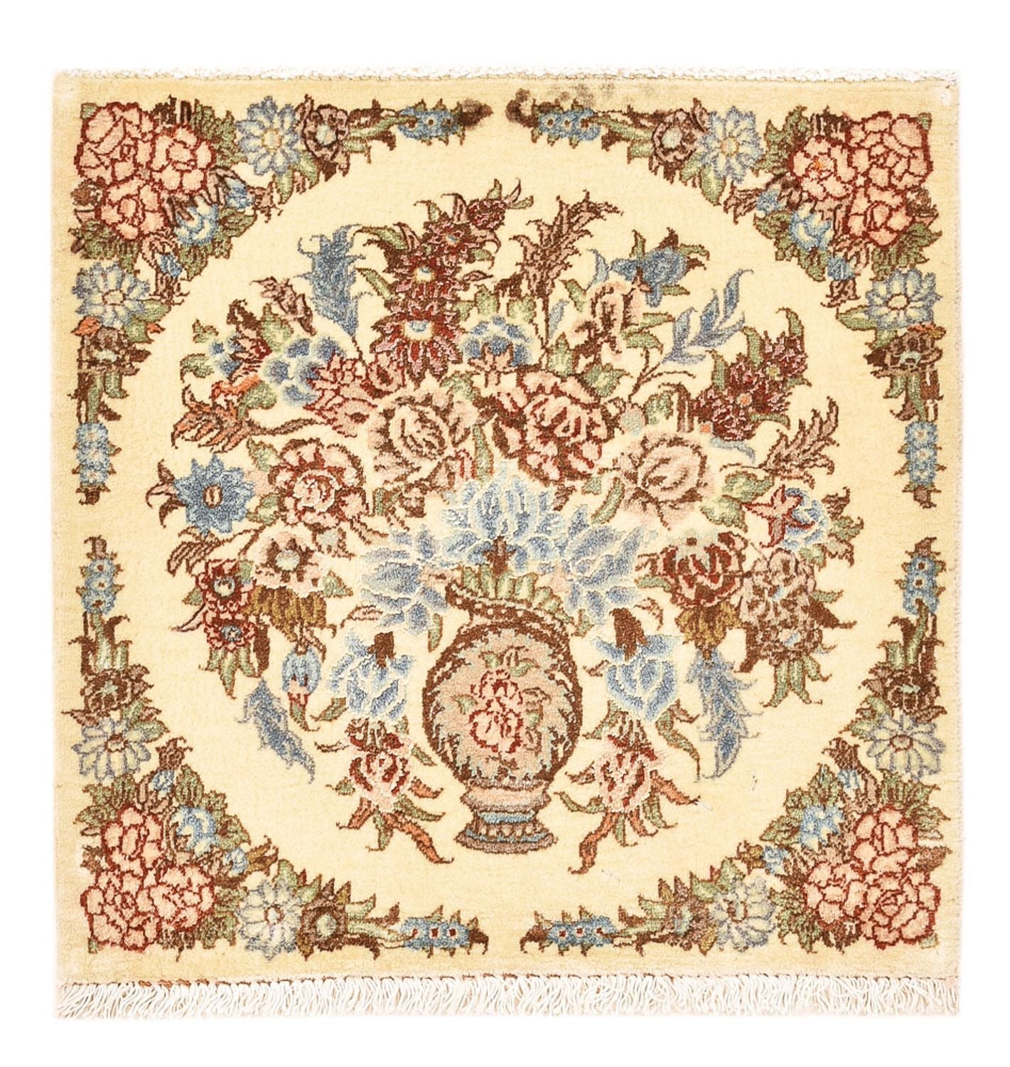 Perserteppich - Royal - 53 x 53 cm - mehrfarbig