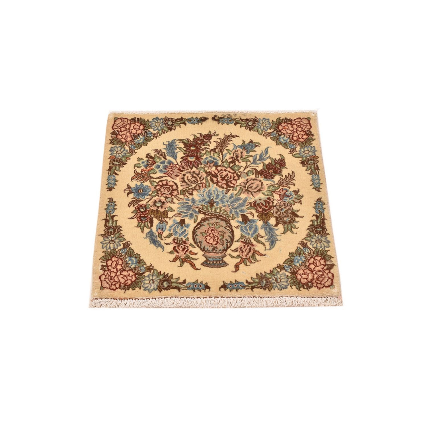 Perserteppich - Royal - 53 x 53 cm - mehrfarbig
