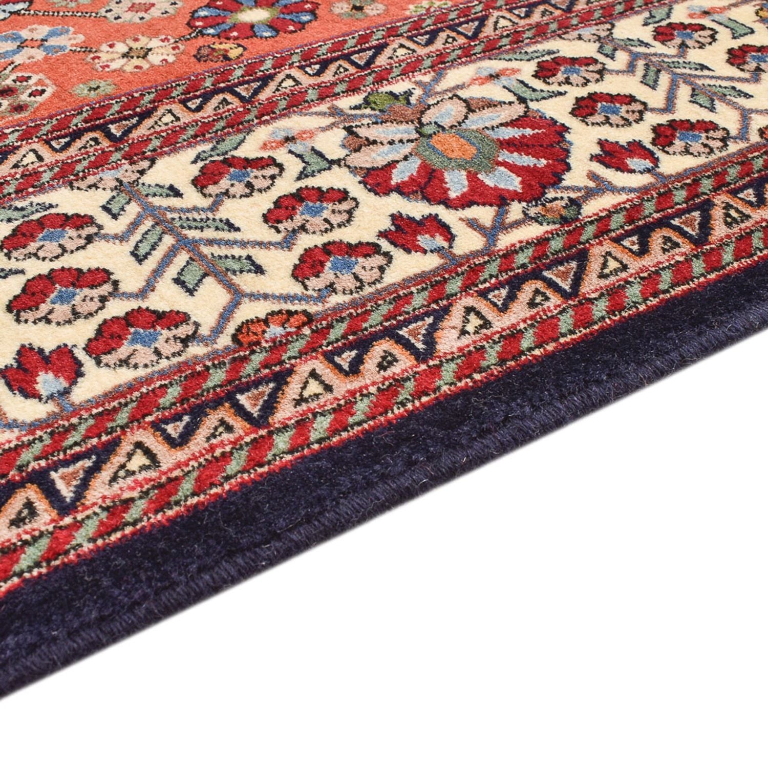 Gabbeh Teppich - Kaschkuli Perser - 219 x 146 cm - mehrfarbig