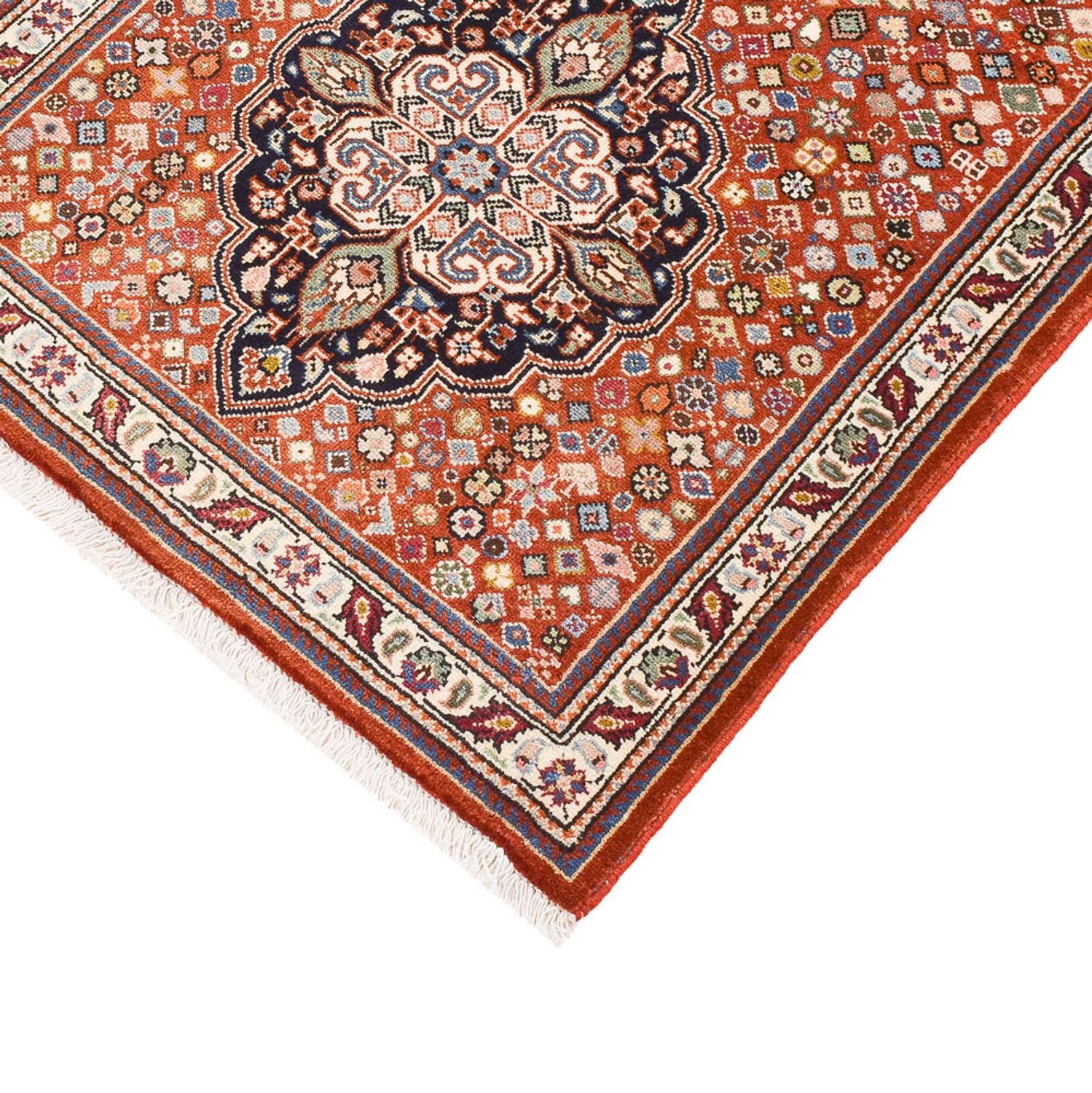 Läufer Perser - Ghom - 310 x 79 cm - dunkelbeige