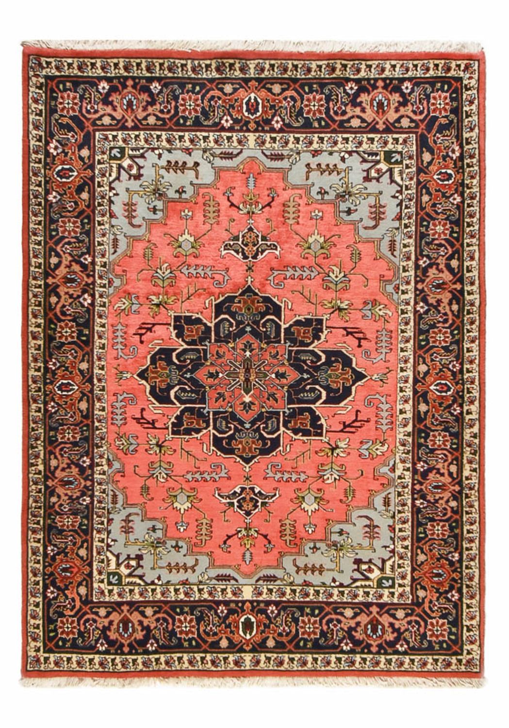 Perserteppich - Nomadic - 192 x 138 cm - hellrot