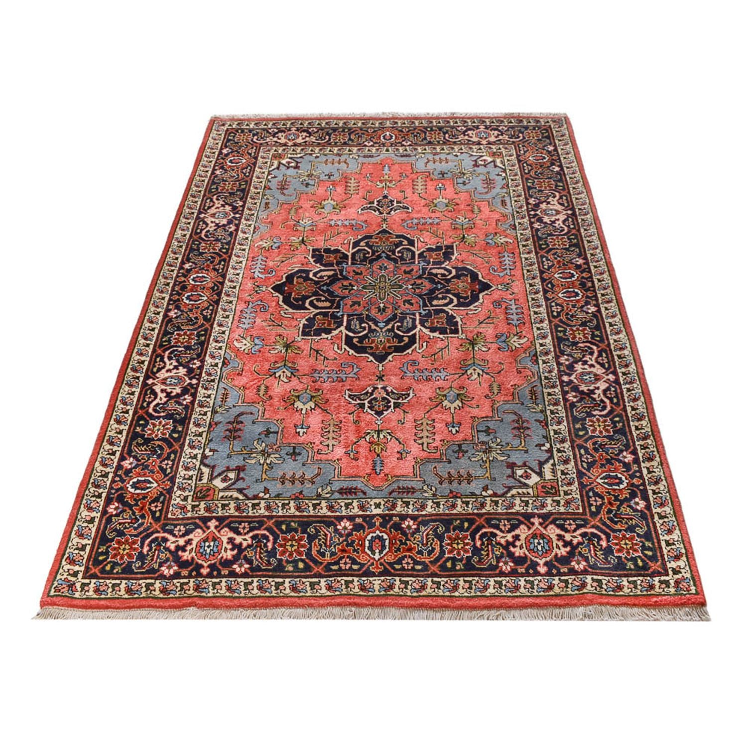 Perserteppich - Nomadic - 198 x 138 cm - hellrot