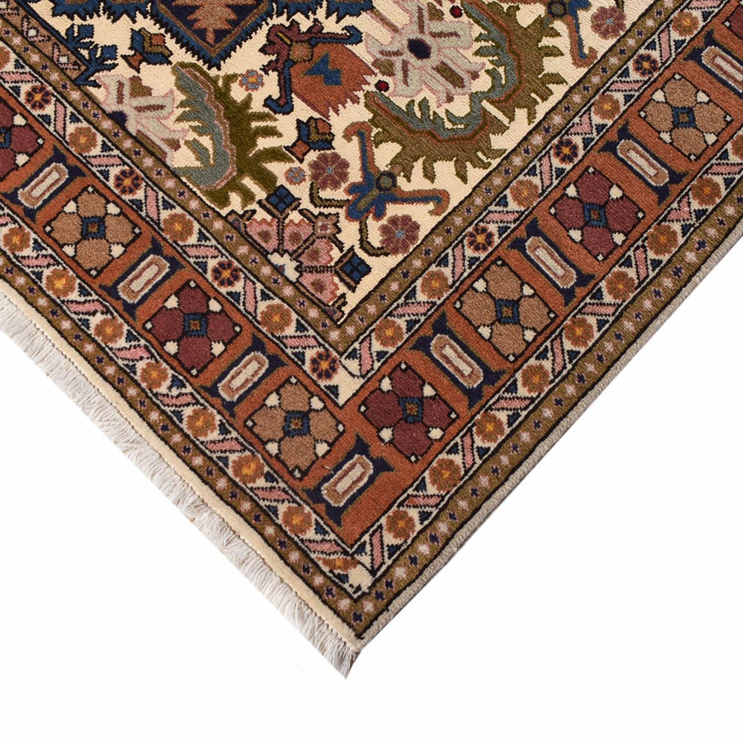 Perserteppich - Nomadic - 201 x 132 cm - mehrfarbig