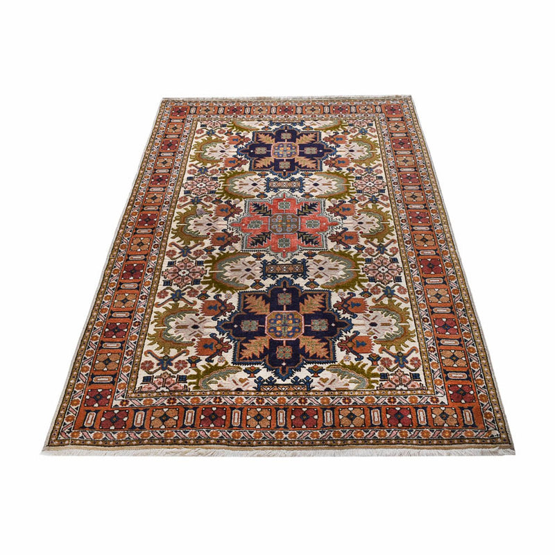 Perserteppich - Nomadic - 201 x 132 cm - mehrfarbig