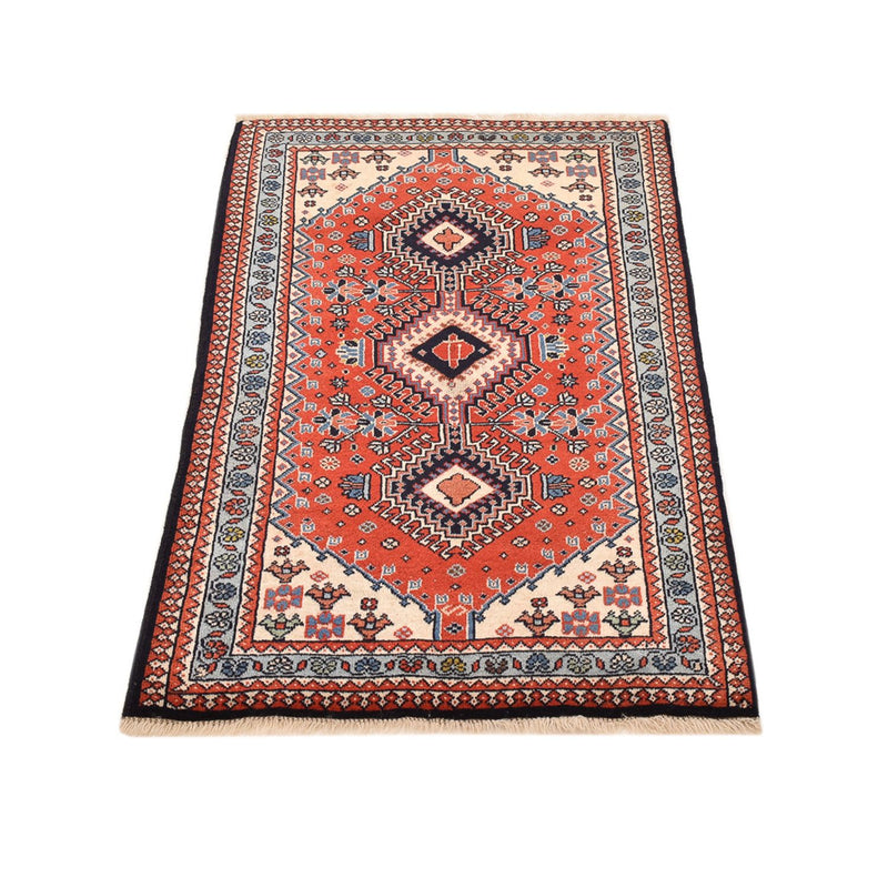 Perserteppich - Nomadic - 121 x 75 cm - rot