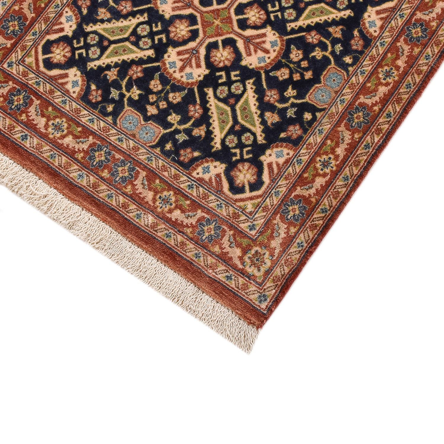 Läufer Perser - Ghom - Royal - 200 x 51 cm - dunkelbeige