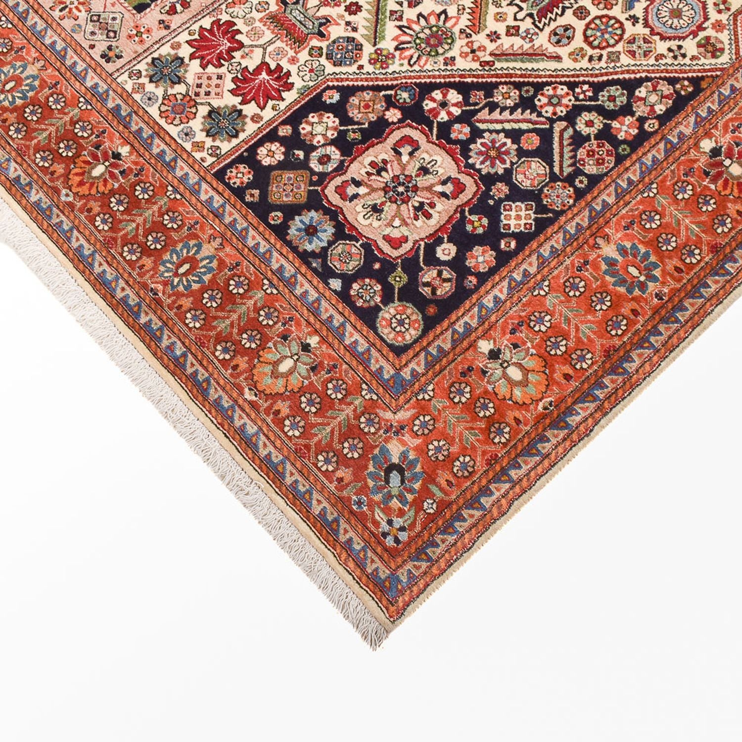 Gabbeh Teppich - Kaschkuli Perser - 218 x 142 cm - mehrfarbig