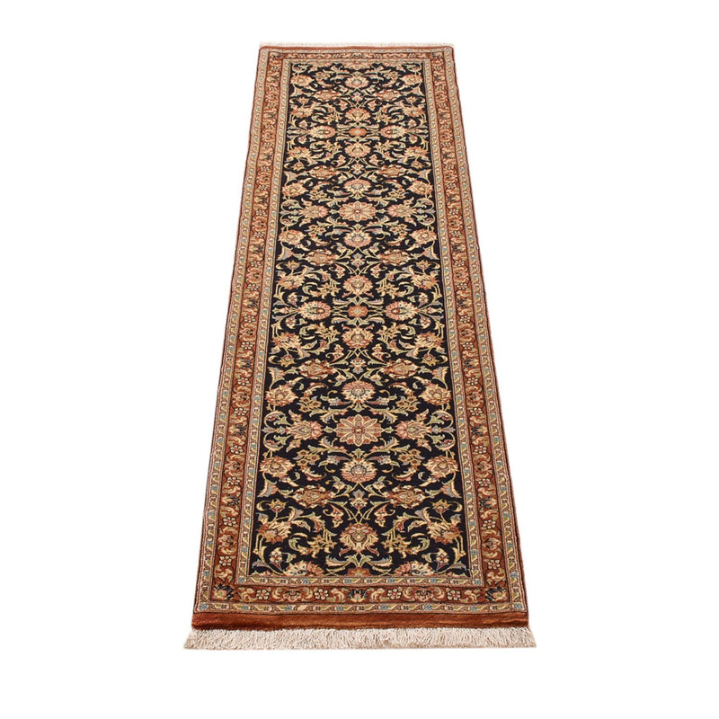 Läufer Perser - Ghom - Royal - 205 x 52 cm - dunkelbeige