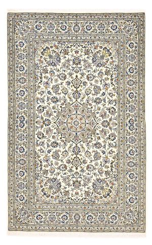 Perserteppich - Keshan - 220 x 140 cm - hellgrau