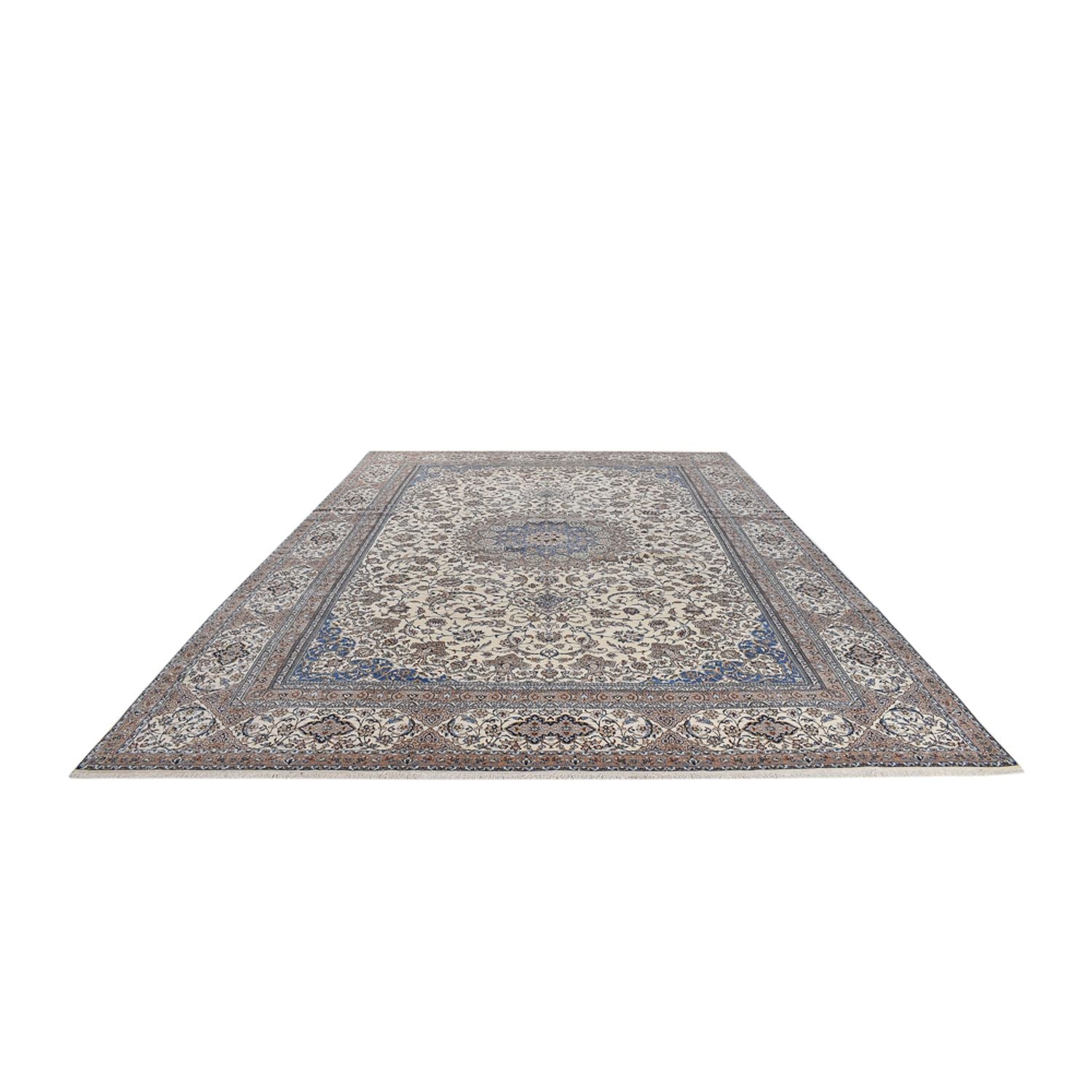 Perserteppich - Nain - Premium - 455 x 315 cm - creme